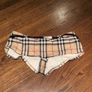 Burberry bikini boy short bottoms